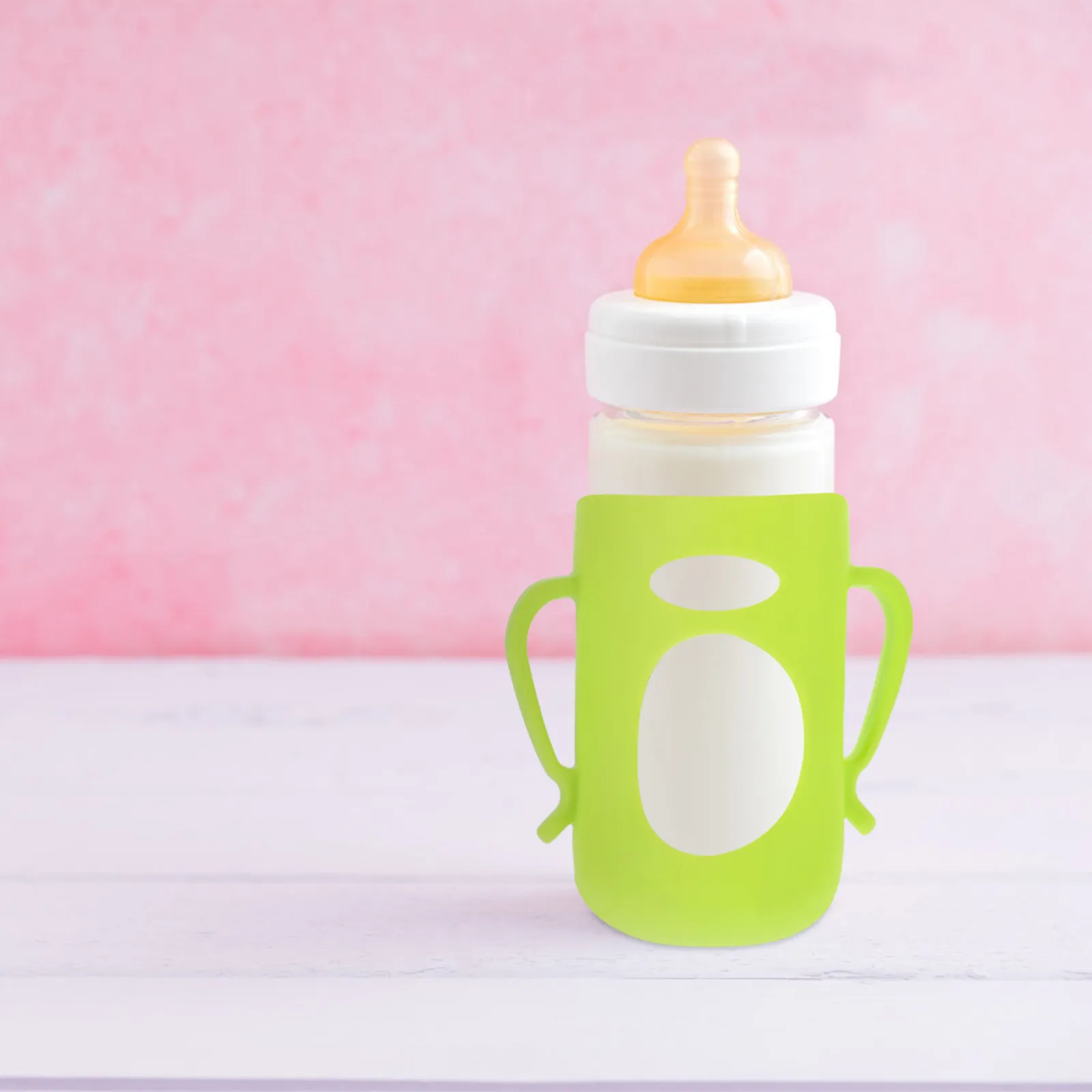 Silicone Feeding-Bottle Cover Drop-Resistant Soft Protective Sleeve for Baby Bottles 160Ml Wide Mouth Colorful Design Safe
Silicone Feeding-Bottle Cover Drop-Resistant Soft Protective Sleeve for Baby Bottles 160Ml Wide Mouth Colorful Design Safe