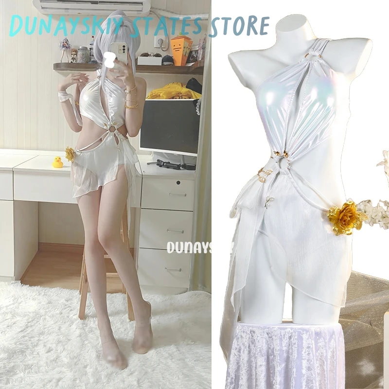 Naraka Bladepoint Zai Cosplay Costume Hollowed Multilayer Hem Biquini Women Swimwear Anime Zai Role-playing Girl Swimsuit xs-2xl
Naraka Bladepoint Zai Cosplay Costume Hollowed Multilayer Hem Biquini Women Swimwear Anime Zai Role-playing Girl Swimsuit xs-2xl