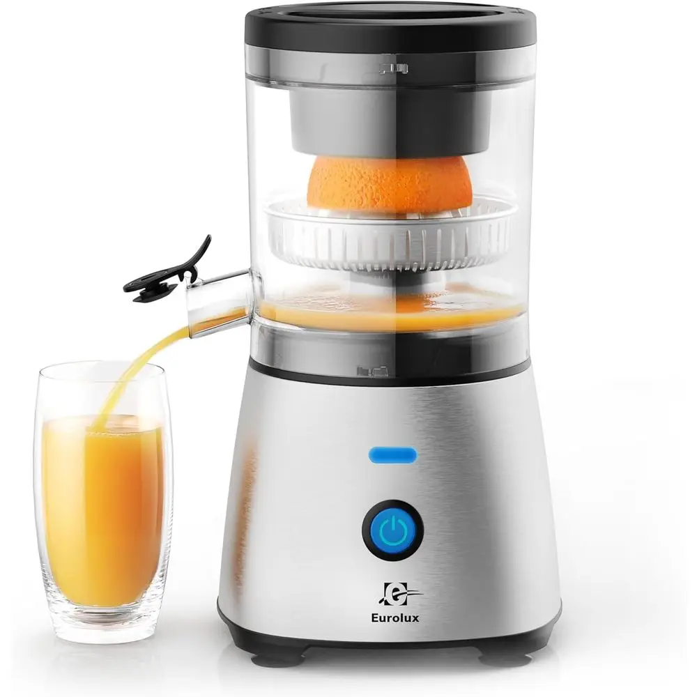 One-Touch Stainless Steel Citrus Juicer - Premium Hand-Free Juice Squeezer for Oranges, Lemons, and Limes | Quiet, Easy Clean, C
One-Touch Stainless Steel Citrus Juicer - Premium Hand-Free Juice Squeezer for Oranges, Lemons, and Limes | Quiet, Easy Clean, C