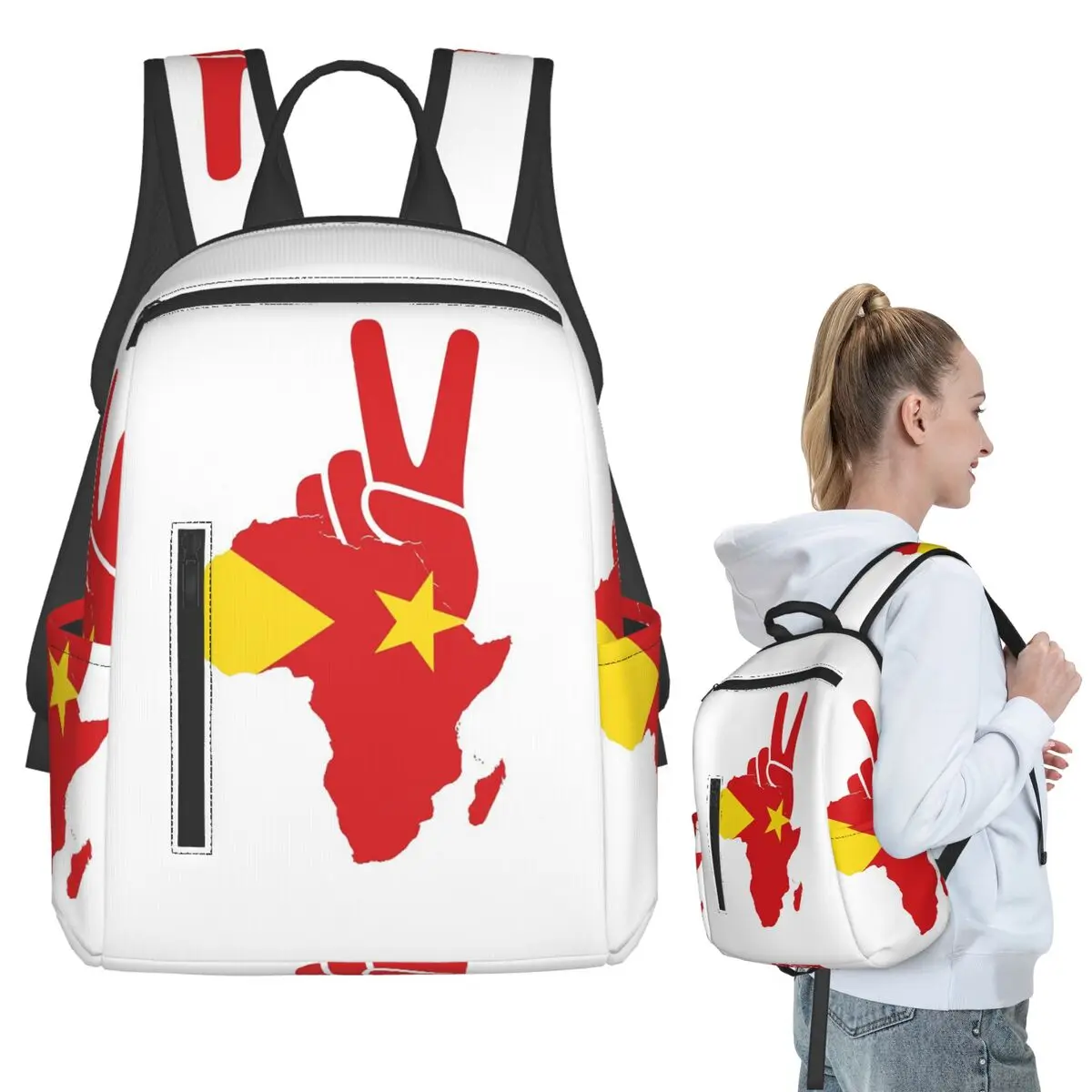 Рюкзак с флагом Тигрейской Республики (Эфиопия) для студентов, школьников, детей, сумка для ноутбука, наплечная сумка для мужчин и женщин
Рюкзак с флагом Тигрейской Республики (Эфиопия) для студентов, школьников, детей, сумка для ноутбука, наплечная сумка для мужчин и женщин