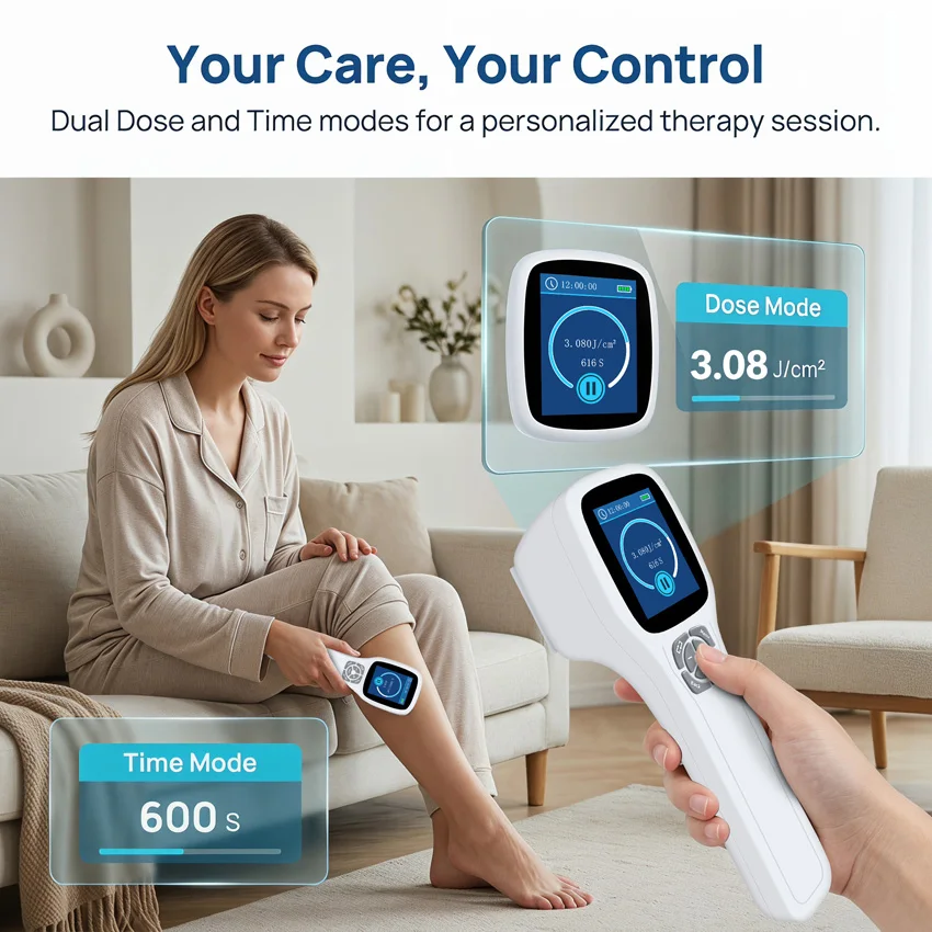 Adjustable Intensity 308nm Narrowband UVB Light, LCD Display Handheld Phototherapy Lamp with Timer for Vitiligo Psoriasis Home Use
Adjustable Intensity 308nm Narrowband UVB Light, LCD Display Handheld Phototherapy Lamp with Timer for Vitiligo Psoriasis Home Use