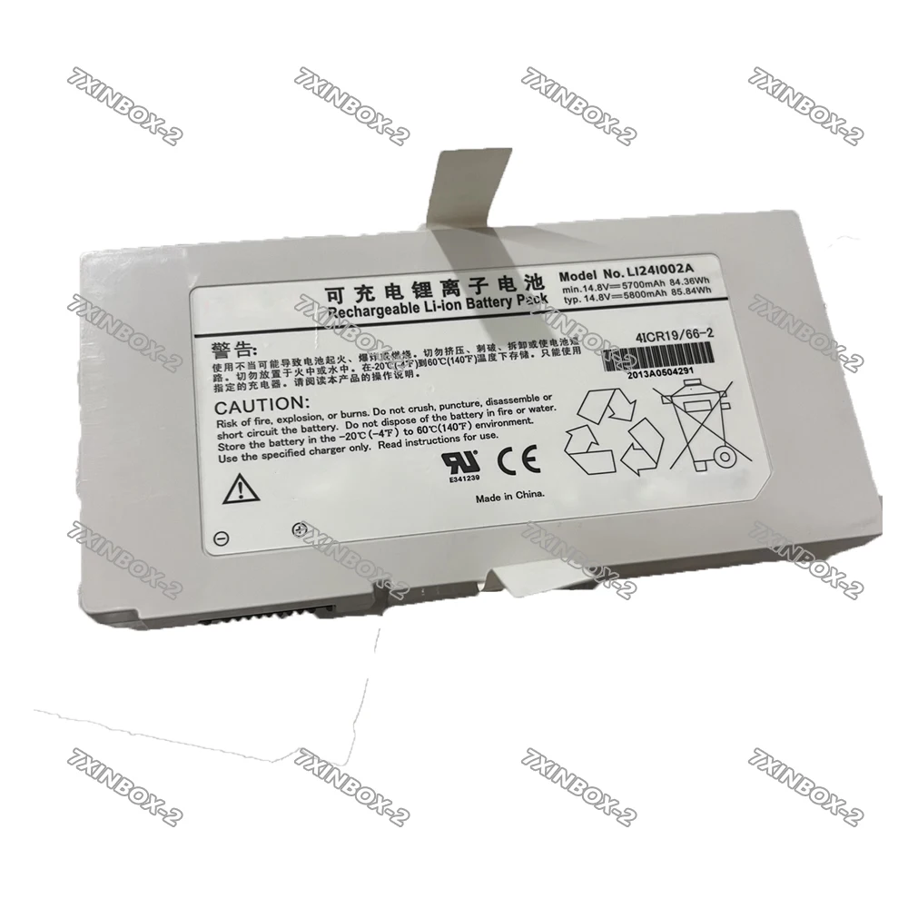 Новый сменный аккумулятор LI24I002A 14,8 В 85,84 Втч 5800 мАч для Mindray M8 M9 TE7 SV300 SV350 41CR19/66-2
Новый сменный аккумулятор LI24I002A 14,8 В 85,84 Втч 5800 мАч для Mindray M8 M9 TE7 SV300 SV350 41CR19/66-2