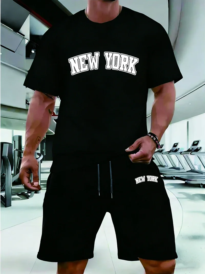 Mens Tracksuit Casual O-Neck T-shirts Shorts Suit Gym Training Man Clothing Outdoor Sports Jogging Outfits 2026 Summer Short Set
Mens Tracksuit Casual O-Neck T-shirts Shorts Suit Gym Training Man Clothing Outdoor Sports Jogging Outfits 2026 Summer Short Set