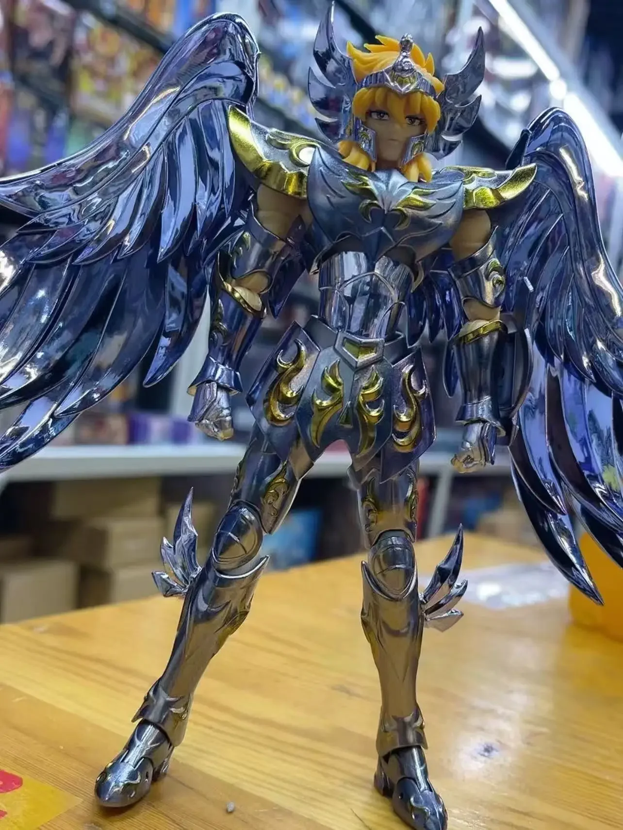 Фигурки Saint Seiya Myth Cloth EX: Боги Зодиака (Святые Рыцари) - Гидора, Хёга, Андромеда, Шун V4 GT Model, Бронзовые Рыцари, игрушки
Фигурки Saint Seiya Myth Cloth EX: Боги Зодиака (Святые Рыцари) - Гидора, Хёга, Андромеда, Шун V4 GT Model, Бронзовые Рыцари, игрушки