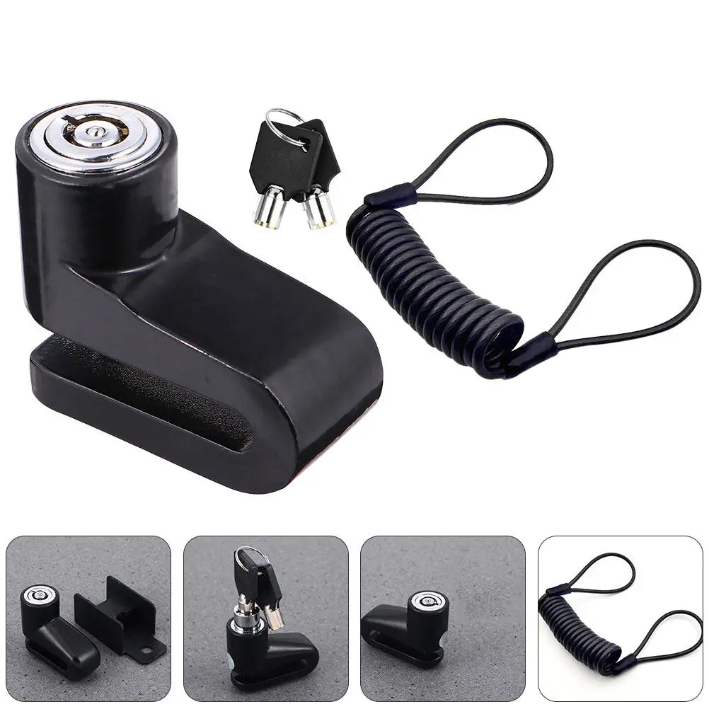 2Pcs Disc Brake Lock for Bicycle Motorcycle Electric Scooter Heavy Duty Alloy Anti Theft Wheel Lock Quick Operation Reminder
2Pcs Disc Brake Lock for Bicycle Motorcycle Electric Scooter Heavy Duty Alloy Anti Theft Wheel Lock Quick Operation Reminder