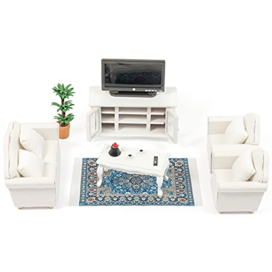 Miniature Dollhouse Furniture 1 12 Scale - Wooden Dollhouse Furniture Set for Dollhouse Living Room - Doll House Furniture Incl
Miniature Dollhouse Furniture 1 12 Scale - Wooden Dollhouse Furniture Set for Dollhouse Living Room - Doll House Furniture Incl