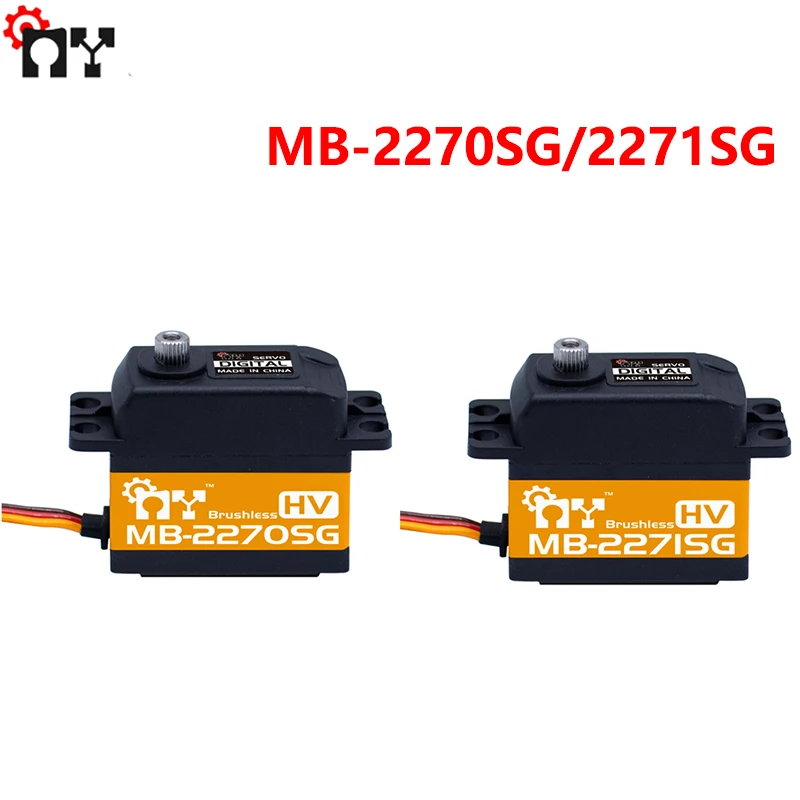 OverShoot MY Servo MB-2270SG 7,4 В 32 кг/MB-2271SG 7,4 В 20 кг Бесщеточный стандартный цифровой серводвигатель с металлической шестерней с высоким крутящим моментом RC Car
OverShoot MY Servo MB-2270SG 7,4 В 32 кг/MB-2271SG 7,4 В 20 кг Бесщеточный стандартный цифровой серводвигатель с металлической шестерней с высоким крутящим моментом RC Car