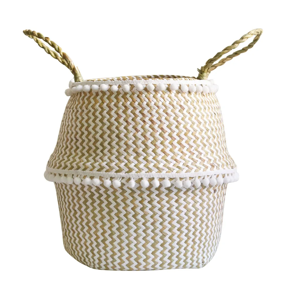 Premium Storage Basket Foldable Laundry Organizer Bedroom Woven Cloth Straw Toy Book Clothing Multifunctional Home Decorative
Premium Storage Basket Foldable Laundry Organizer Bedroom Woven Cloth Straw Toy Book Clothing Multifunctional Home Decorative