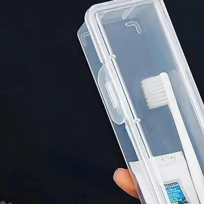 Portable Toothbrush Box Plastic Travel Toothbrush Case Transparent Toothbrush Holder Organizer Travel Practical Accessories
Portable Toothbrush Box Plastic Travel Toothbrush Case Transparent Toothbrush Holder Organizer Travel Practical Accessories