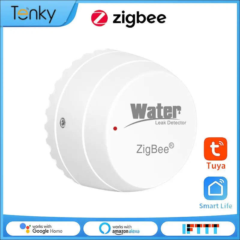 Умный датчик утечки воды Tuya Smart Life, дистанционное управление через приложение, детектор утечки, домашняя охранная сигнализация с поддержкой Alexa
Умный датчик утечки воды Tuya Smart Life, дистанционное управление через приложение, детектор утечки, домашняя охранная сигнализация с поддержкой Alexa
