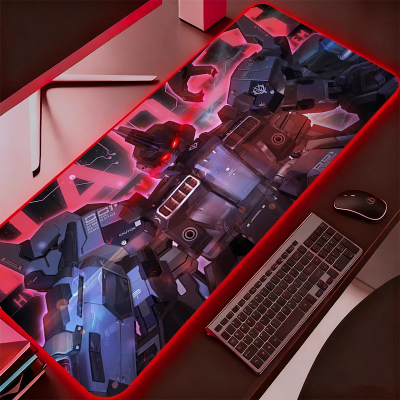 RGB Mouse Pad Mobile Suit Gundam Backlight Gaming Accessories Computer Speed Mini Pc Gamer Keyboard LED Desk Mat Mousepad
RGB Mouse Pad Mobile Suit Gundam Backlight Gaming Accessories Computer Speed Mini Pc Gamer Keyboard LED Desk Mat Mousepad