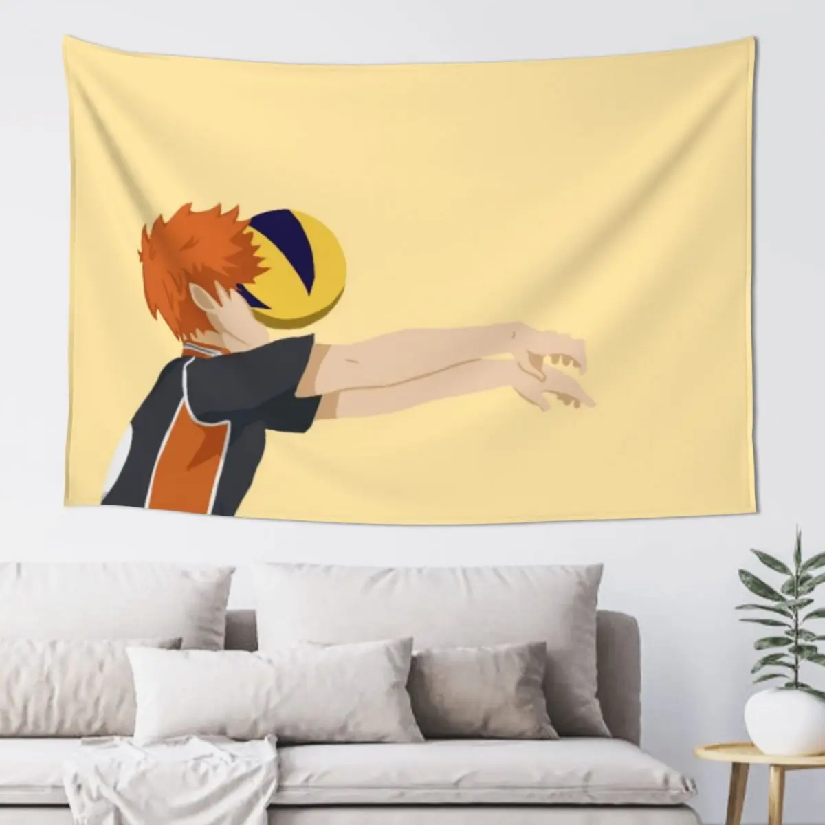 Hinata Shoyo getting hit with a volleyball minimalist Tapestry Wall Hanging Funny Tapestry
Hinata Shoyo getting hit with a volleyball minimalist Tapestry Wall Hanging Funny Tapestry