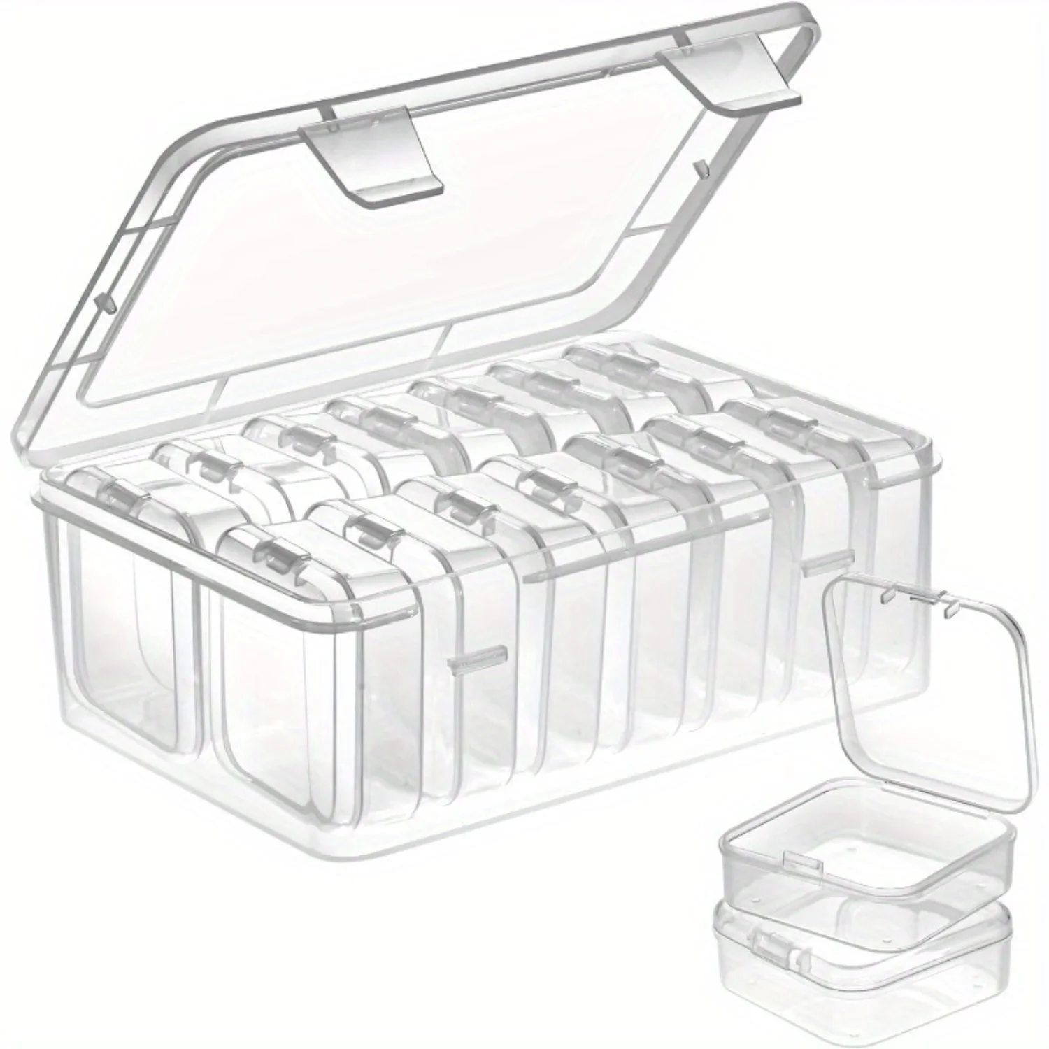 Clear Plastic Jewellery Organiser Pill Box - Compact for Jewellery, Pills, Nails, Hair Accessories - Everyday Organization at Sc
Clear Plastic Jewellery Organiser Pill Box - Compact for Jewellery, Pills, Nails, Hair Accessories - Everyday Organization at Sc