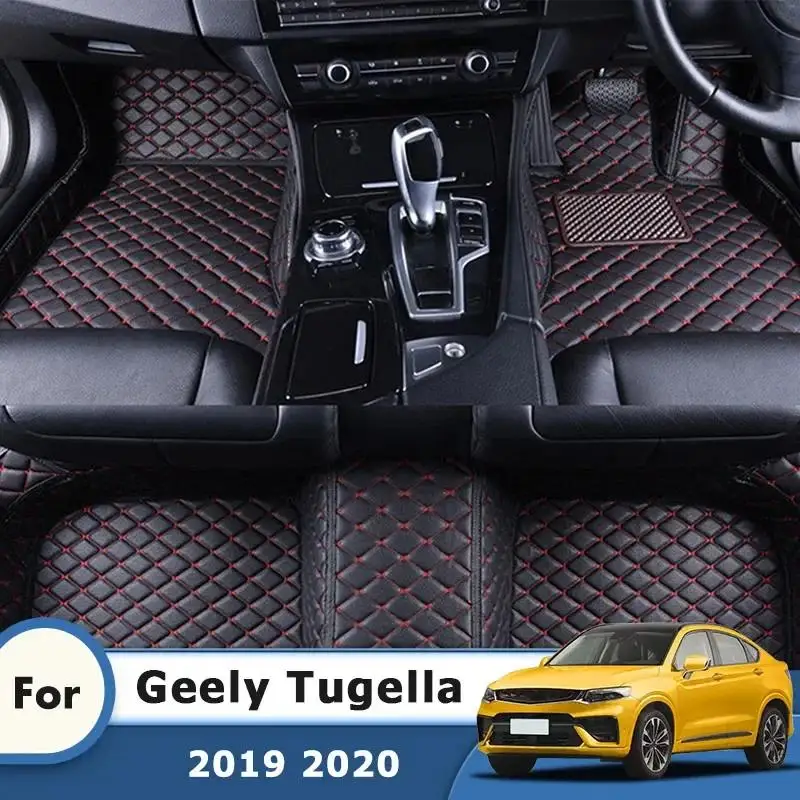 Коврики для пола автомобиля RHD для Geely Tugella 2023 2022 2021 2020 2019, кожаные автомобильные коврики, аксессуары для интерьера авто
Коврики для пола автомобиля RHD для Geely Tugella 2023 2022 2021 2020 2019, кожаные автомобильные коврики, аксессуары для интерьера авто