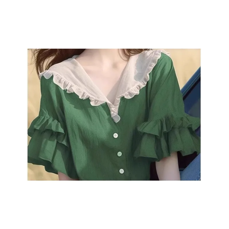 Short Sleeve Shirt 2026 Summer Design Loose T-Shirt
Short Sleeve Shirt 2026 Summer Design Loose T-Shirt