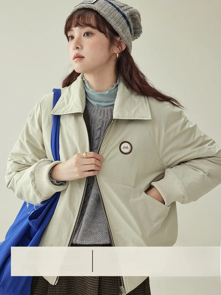 Двусторонняя хлопковая куртка с вышивкой для женщин, модный зимний топ с длинными рукавами, оригинальный дизайн AMUU Island Style
Двусторонняя хлопковая куртка с вышивкой для женщин, модный зимний топ с длинными рукавами, оригинальный дизайн AMUU Island Style