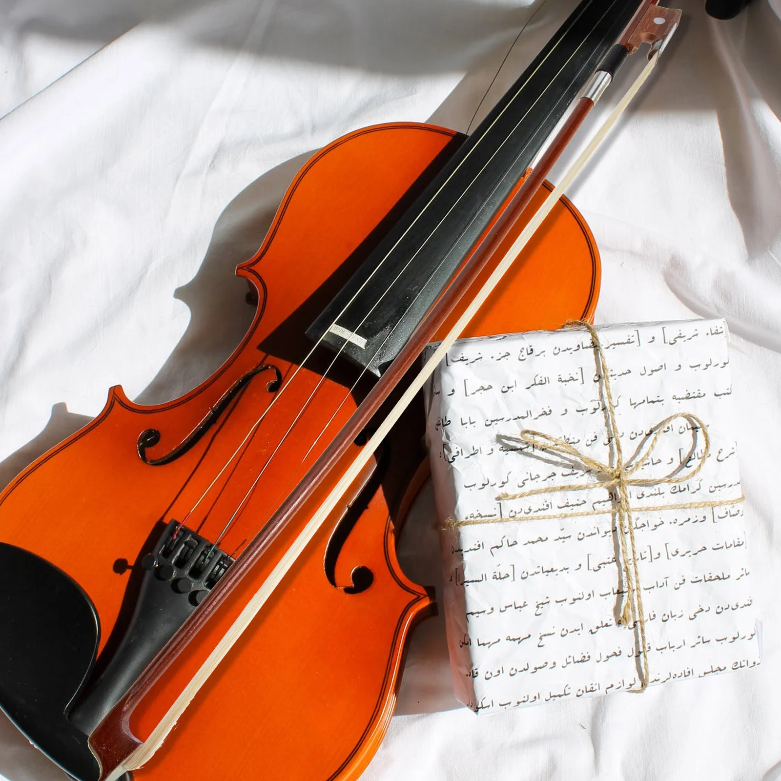 Violin Bow 1/4 Size Wood Crafted Well Balanced For Student Practice Durable Elasticity String Instrument Part Accessory
Violin Bow 1/4 Size Wood Crafted Well Balanced For Student Practice Durable Elasticity String Instrument Part Accessory