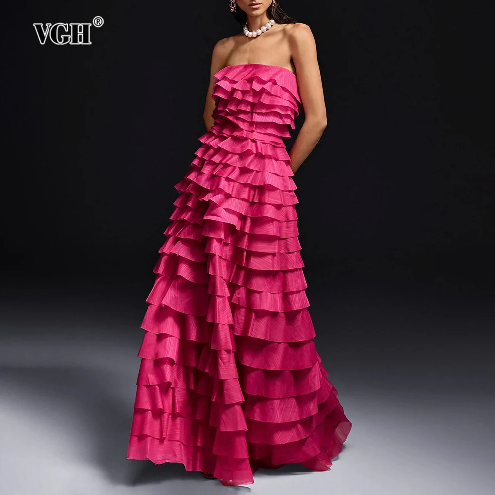 VGH Роза с открытыми плечами и рюшами платья макси для женщин без бретелек без рукавов пляжное праздничное стильное платье женская модная одежда
VGH Роза с открытыми плечами и рюшами платья макси для женщин без бретелек без рукавов пляжное праздничное стильное платье женская модная одежда