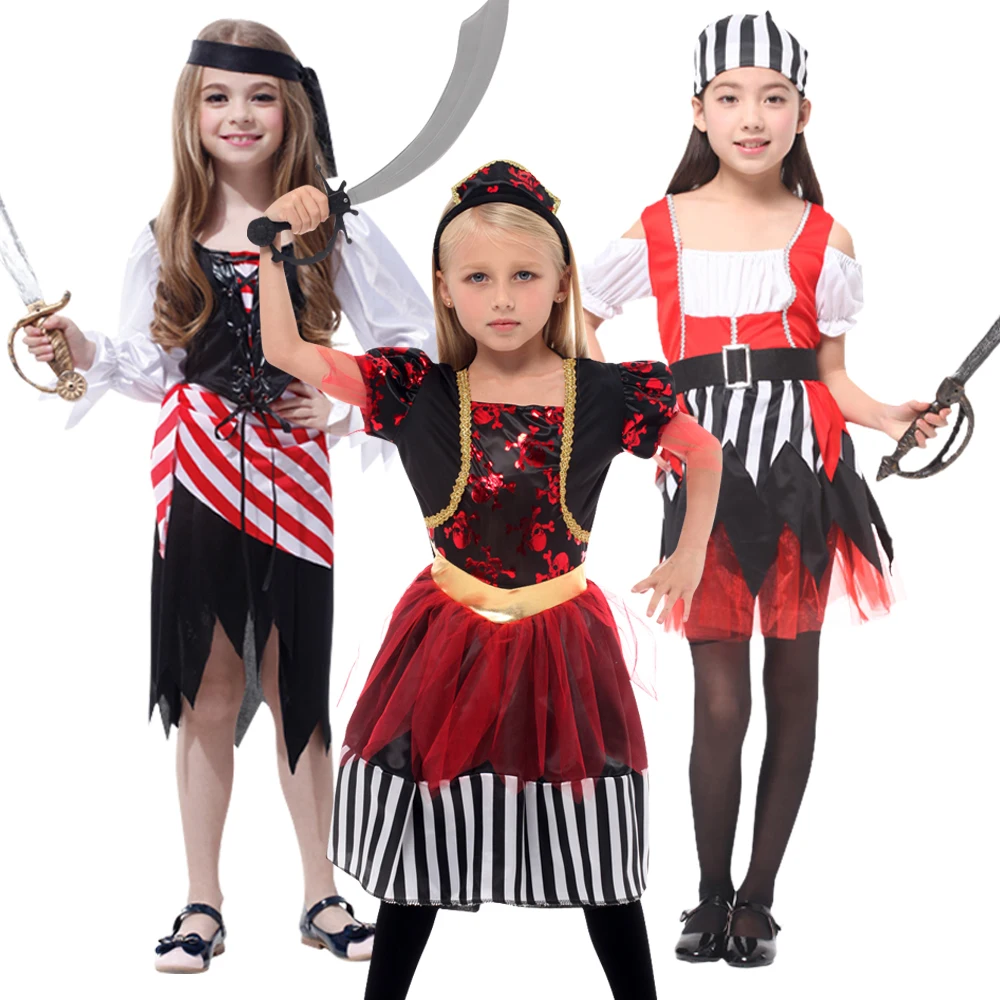 Girl Pirate Costume Set Pirate Captain Cosplay Costumes Mask Halloween Carnival Theme Party Dress No Weapons Comes
Girl Pirate Costume Set Pirate Captain Cosplay Costumes Mask Halloween Carnival Theme Party Dress No Weapons Comes