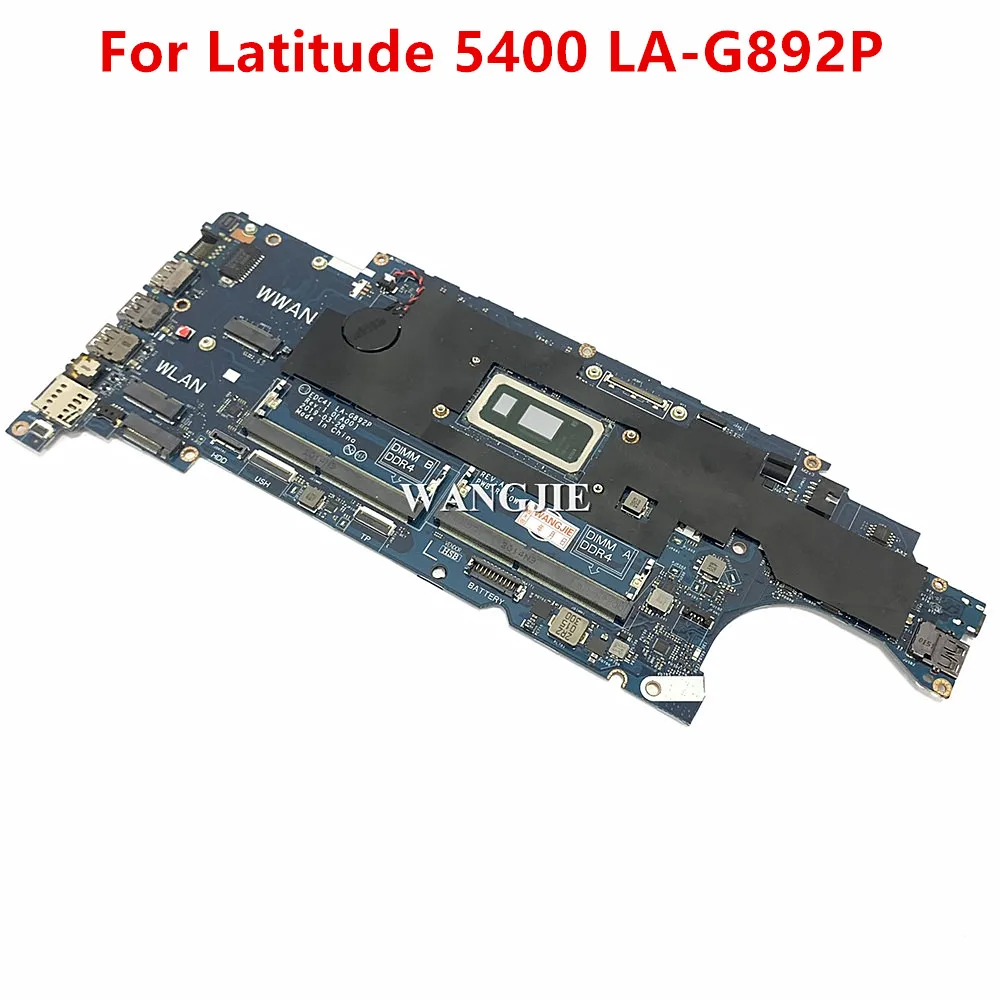 EDC41 LA-G892P For DELL Latitude 5400 Laptop Motherboard 06RVRC 6RVRC CN-06RVRC W/ SRF9W I7-8665U CPU DDR4 100% Tested
EDC41 LA-G892P For DELL Latitude 5400 Laptop Motherboard 06RVRC 6RVRC CN-06RVRC W/ SRF9W I7-8665U CPU DDR4 100% Tested