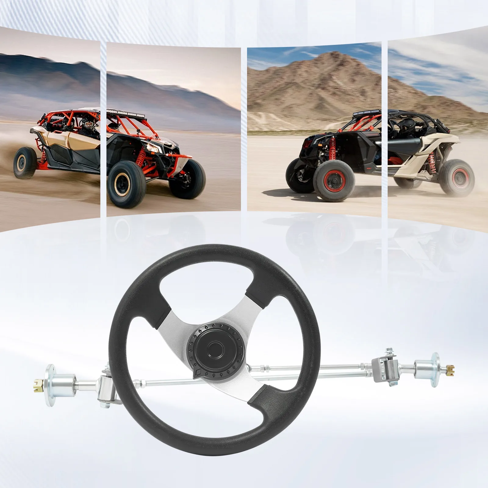 Комплект рулевой тяги для квадроциклов Go Kart — рейка и шестерня в сборе с шаровыми шарнирами, прямая замена для 168cc и других моделей.
Комплект рулевой тяги для квадроциклов Go Kart — рейка и шестерня в сборе с шаровыми шарнирами, прямая замена для 168cc и других моделей.