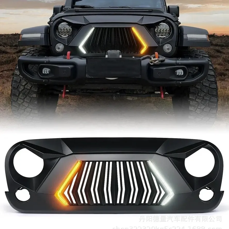 Suitable for 07-17 Jeep JEEP Wrangler China Net JK Wrangler front face, modified China Net JK front grille
Suitable for 07-17 Jeep JEEP Wrangler China Net JK Wrangler front face, modified China Net JK front grille