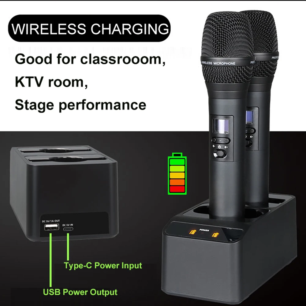 2025 hot sale Professional Church Classroom KTV True Diversity Recharging Wireless Microphone
2025 hot sale Professional Church Classroom KTV True Diversity Recharging Wireless Microphone