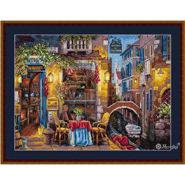 33 Merejka K-160 Cafe 56-45 Needlework Kit Cross Stich Set DIY Kits Cross-stitch Embroidery
33 Merejka K-160 Cafe 56-45 Needlework Kit Cross Stich Set DIY Kits Cross-stitch Embroidery