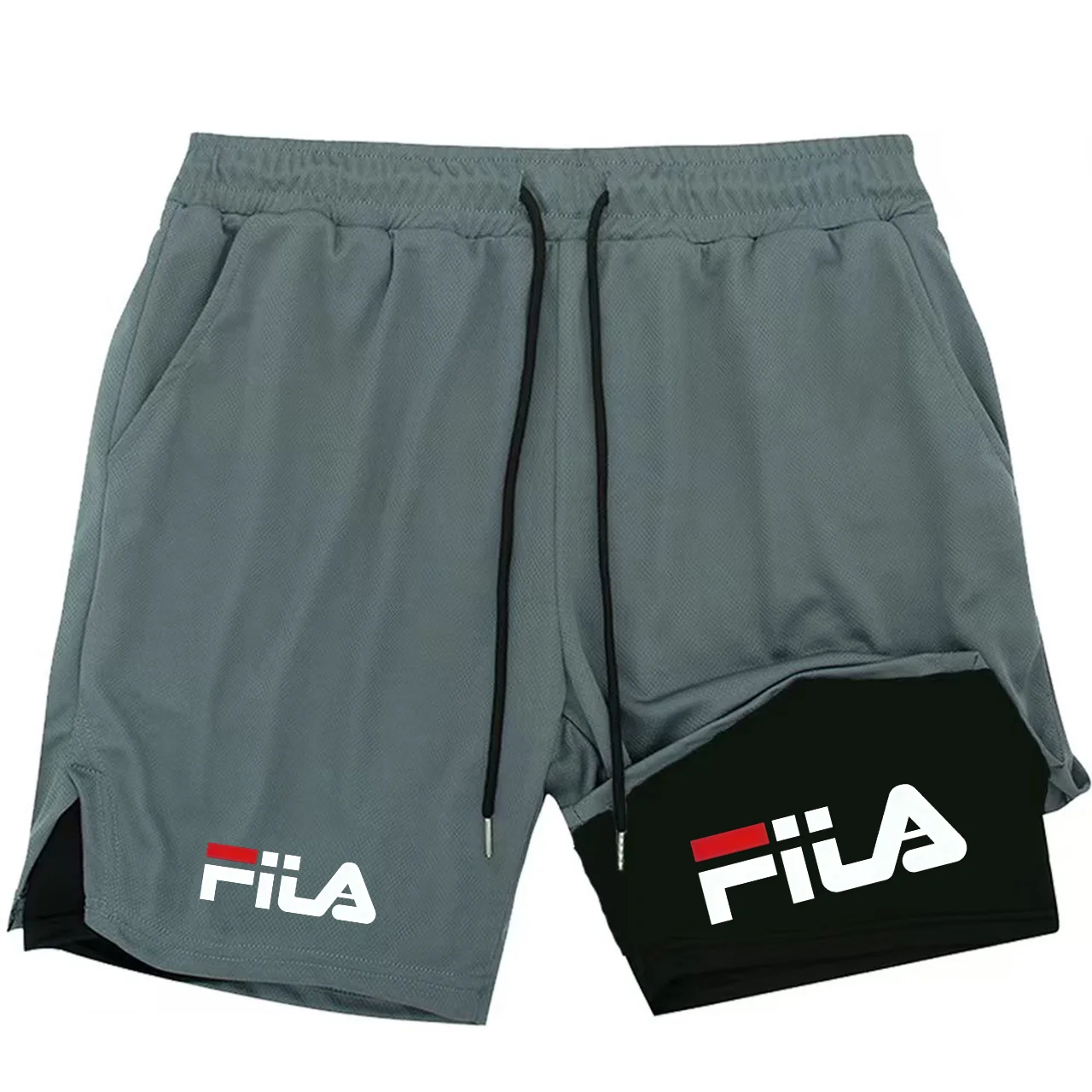 Men Running Shorts 2 In 1 Double-deck Sport Sportswear Gym Fitness Short Pants Training Jogging Bottom Men's Clothing
Men Running Shorts 2 In 1 Double-deck Sport Sportswear Gym Fitness Short Pants Training Jogging Bottom Men's Clothing