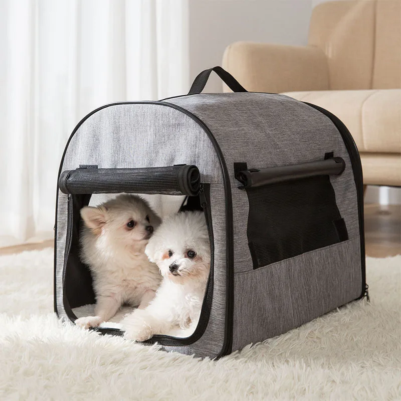 Dog Carry Bag Portable Kennel Crate Pet Car Travel Crates With Breathable Windows Foldable Pet Carrier For Indoor Outdoor Use
Dog Carry Bag Portable Kennel Crate Pet Car Travel Crates With Breathable Windows Foldable Pet Carrier For Indoor Outdoor Use