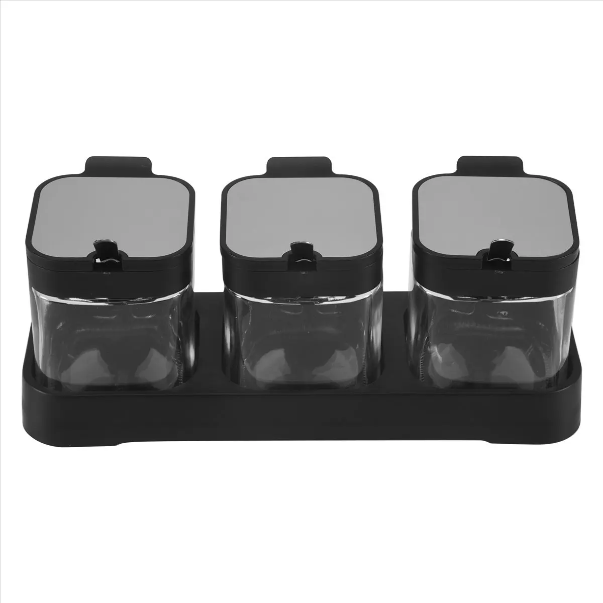 REST Glass Storage Jars Spice Containers Set with Stainless Steel Lids and Spoons for Sugar Serving Salt Coffee Tea
REST Glass Storage Jars Spice Containers Set with Stainless Steel Lids and Spoons for Sugar Serving Salt Coffee Tea