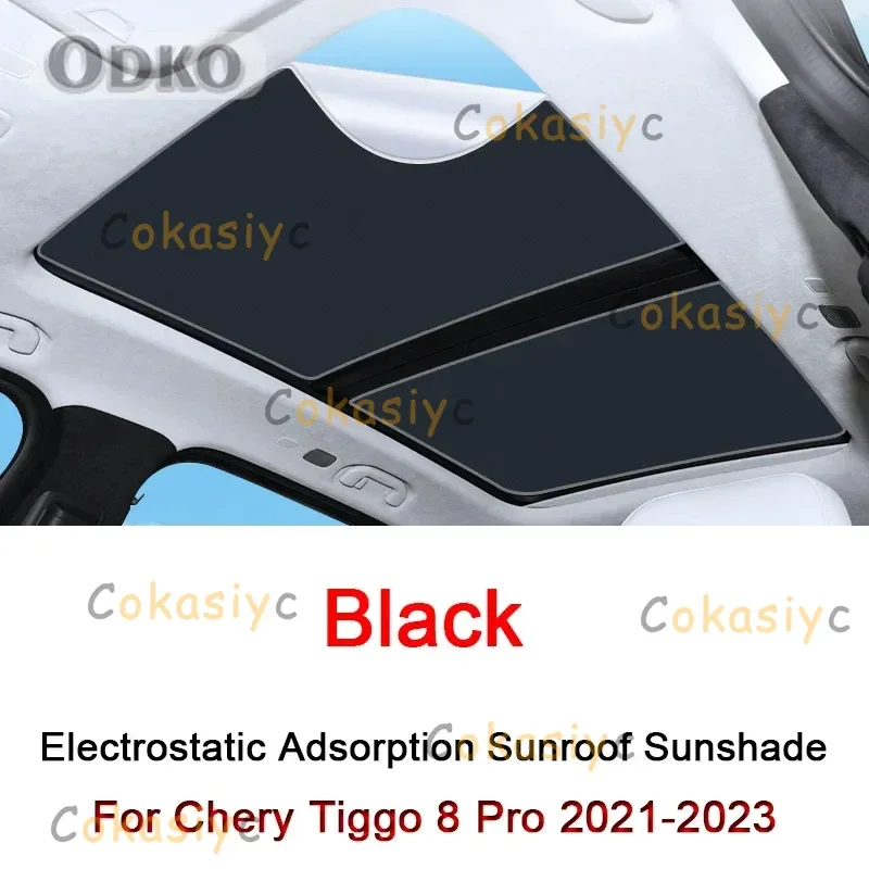 Car Electrostatic Adsorption Sunroof Sunshade For Chery Tiggo 8 Pro 2021-2023 Heat Insulation Skylight Sticker Auto Accessories
Car Electrostatic Adsorption Sunroof Sunshade For Chery Tiggo 8 Pro 2021-2023 Heat Insulation Skylight Sticker Auto Accessories