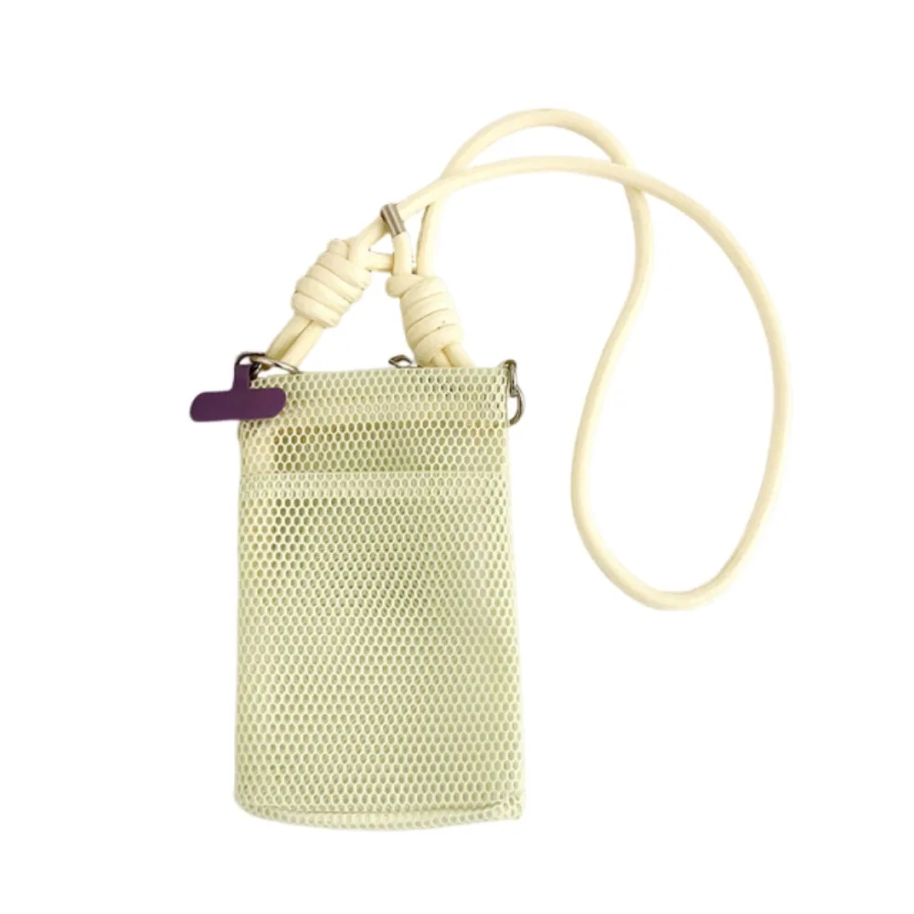 Cute Sweet Portable Mesh Bag Hollowed-out Adjustable Korean Style Shoulder Bag Lightweight Solid Color Mobile Phone Bag Travel
Cute Sweet Portable Mesh Bag Hollowed-out Adjustable Korean Style Shoulder Bag Lightweight Solid Color Mobile Phone Bag Travel