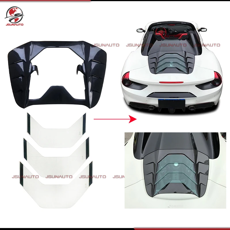 Carbon Fiber Rear Engine Cover For Ferrari 488 GTB/Spider Modify M Style Exterior Trims Bodykit Hood Cover Accessories
Carbon Fiber Rear Engine Cover For Ferrari 488 GTB/Spider Modify M Style Exterior Trims Bodykit Hood Cover Accessories