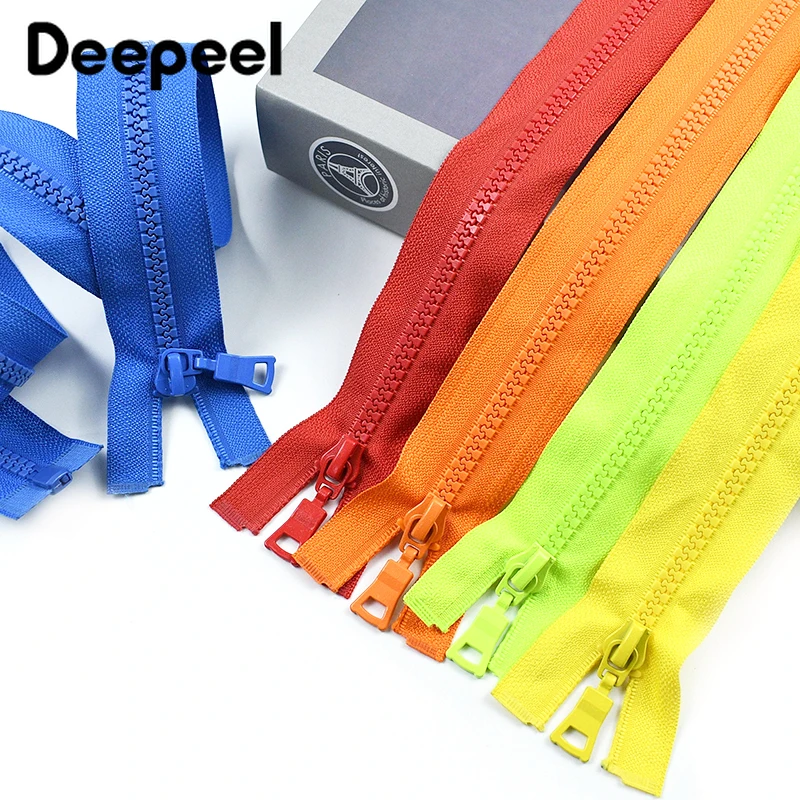 6Pcs 5# Resin Zippers 30-80cm Open-End 15-25cm Close-End for Garment Bags Jacket Sewing Replacement Repair Tailor Supplies Parts
6Pcs 5# Resin Zippers 30-80cm Open-End 15-25cm Close-End for Garment Bags Jacket Sewing Replacement Repair Tailor Supplies Parts