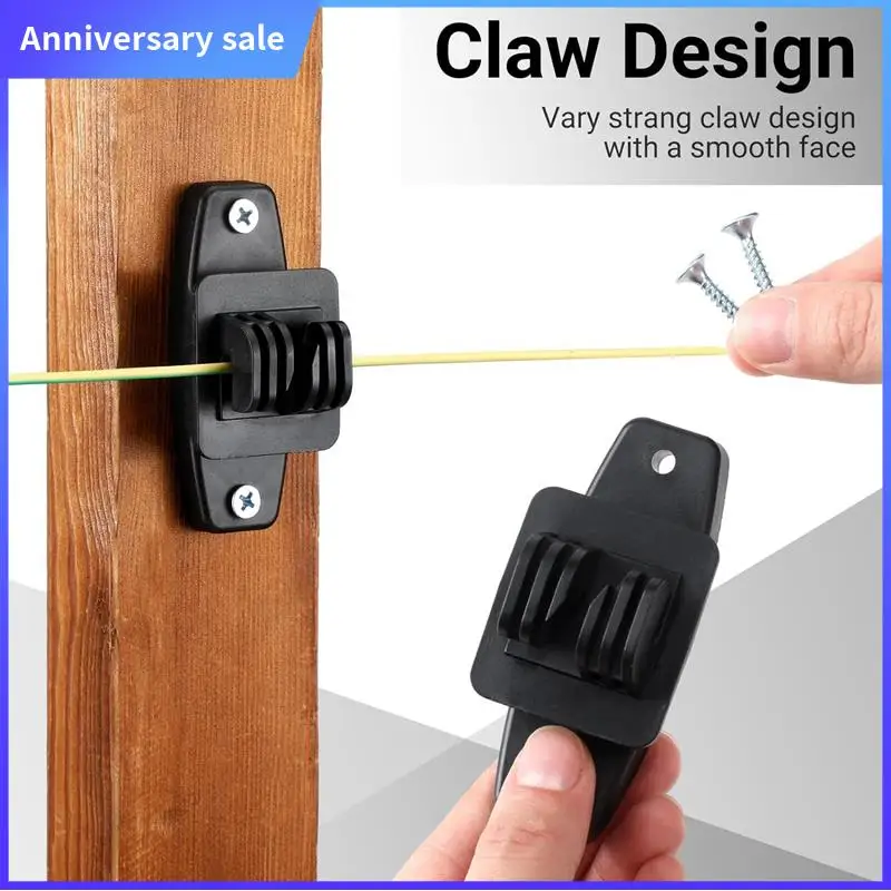 AD23-100 Pcs Electric Wire Fence Insulators Electric Fence Wood Post Claw Insulators Fence Accessories Nail Wood Post Nail
AD23-100 Pcs Electric Wire Fence Insulators Electric Fence Wood Post Claw Insulators Fence Accessories Nail Wood Post Nail