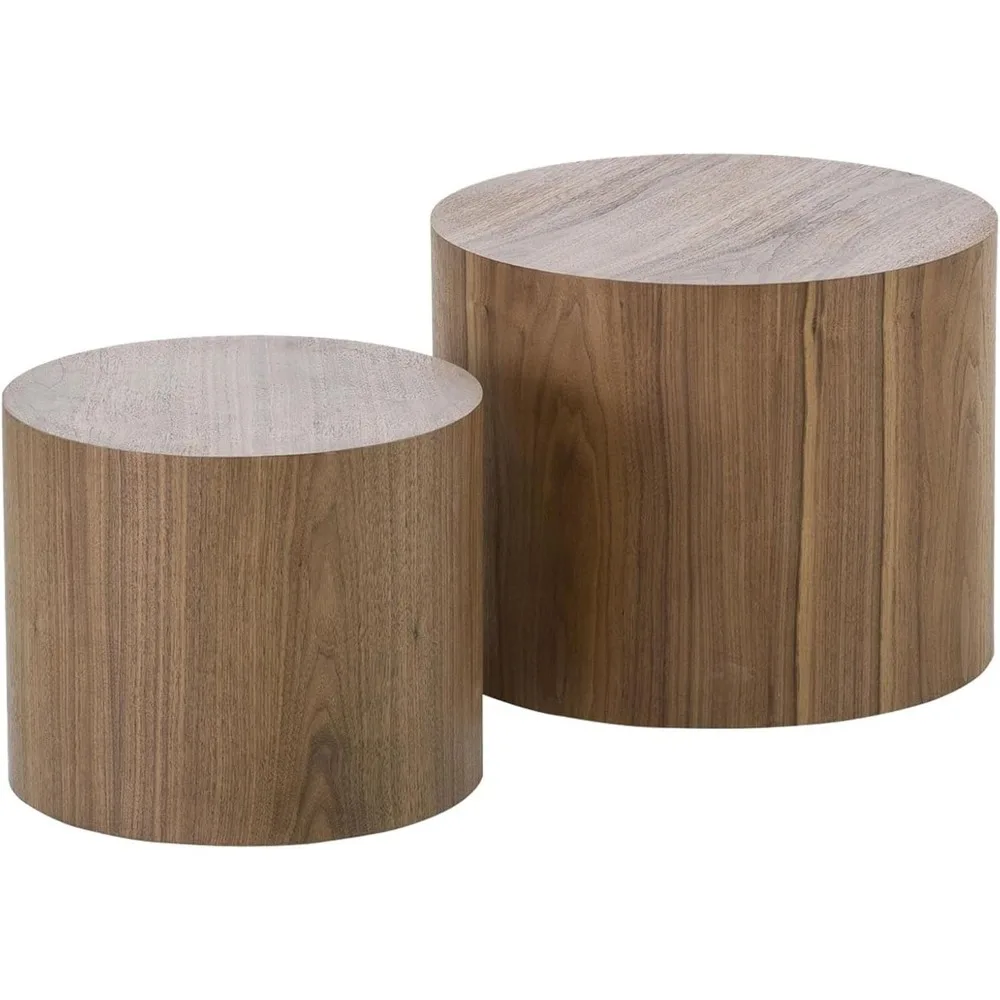 Walnut Veneer Sidetable, Multifunctional Coffee Table, Fully Assembled, No Installation Needed, Round Design, Space-Saving Pair
Walnut Veneer Sidetable, Multifunctional Coffee Table, Fully Assembled, No Installation Needed, Round Design, Space-Saving Pair