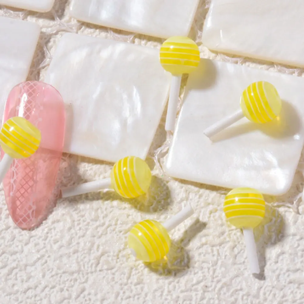50pcs Nail Art Accessories C y Charms Resin Decorations DIY Fingernail nament Manicure Adornment Beads Lollipop
50pcs Nail Art Accessories C y Charms Resin Decorations DIY Fingernail nament Manicure Adornment Beads Lollipop