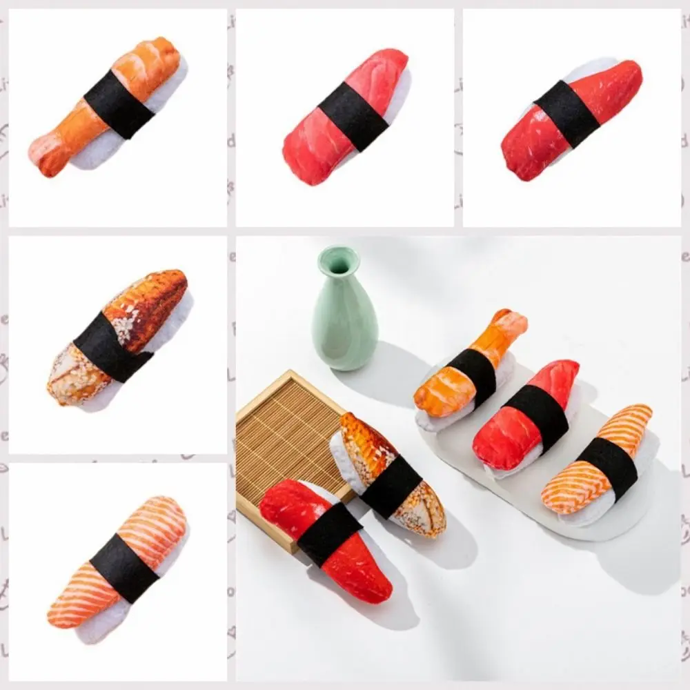 Cute Simulation Catnip Toy Sushi Shape Wear-resistant Cat Molar Toy Soft Bite Resistant Pet Supply For Pet Teeth Grinding
Cute Simulation Catnip Toy Sushi Shape Wear-resistant Cat Molar Toy Soft Bite Resistant Pet Supply For Pet Teeth Grinding