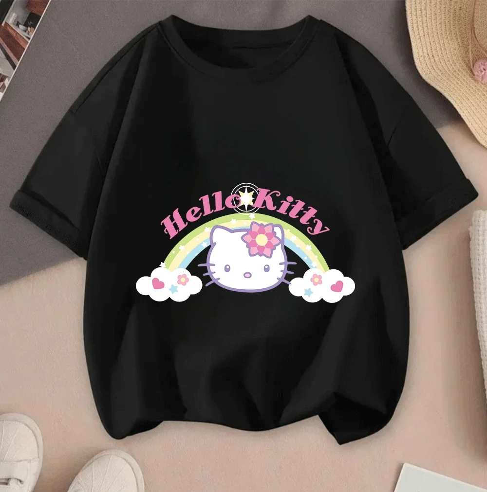 2D Hello Kitty Hot Sale Cartoon Print Casual Summer Short Sleeve Tees 2026 For Teenagers Children Boys Girls
2D Hello Kitty Hot Sale Cartoon Print Casual Summer Short Sleeve Tees 2026 For Teenagers Children Boys Girls