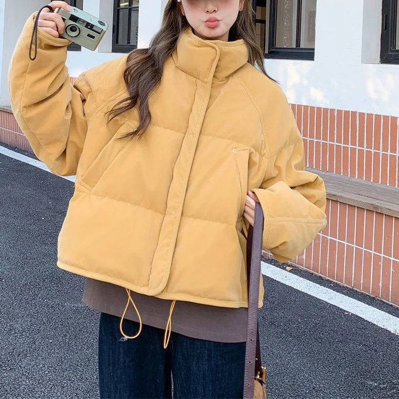 Women's Stand Collar Cotton Jacket, Winter 2025 New Style Short and Stunning Coat
Women's Stand Collar Cotton Jacket, Winter 2025 New Style Short and Stunning Coat