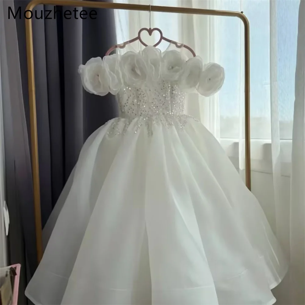 Mouzhetee A-Line Shiny 3D Flowers Birthday Dresses Wedding Party Dress for Kids Flowers Girls Prom Gowns Customized 2026
Mouzhetee A-Line Shiny 3D Flowers Birthday Dresses Wedding Party Dress for Kids Flowers Girls Prom Gowns Customized 2026