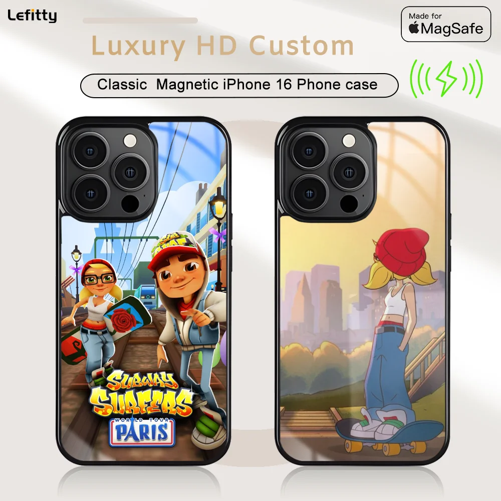 Game Subway S-Surfers-S Phone Case For iPhone 16 15 14 13 12 11 Pro Max Plus Mini Magnetic Magsafe Wireless Charging Cover
Game Subway S-Surfers-S Phone Case For iPhone 16 15 14 13 12 11 Pro Max Plus Mini Magnetic Magsafe Wireless Charging Cover