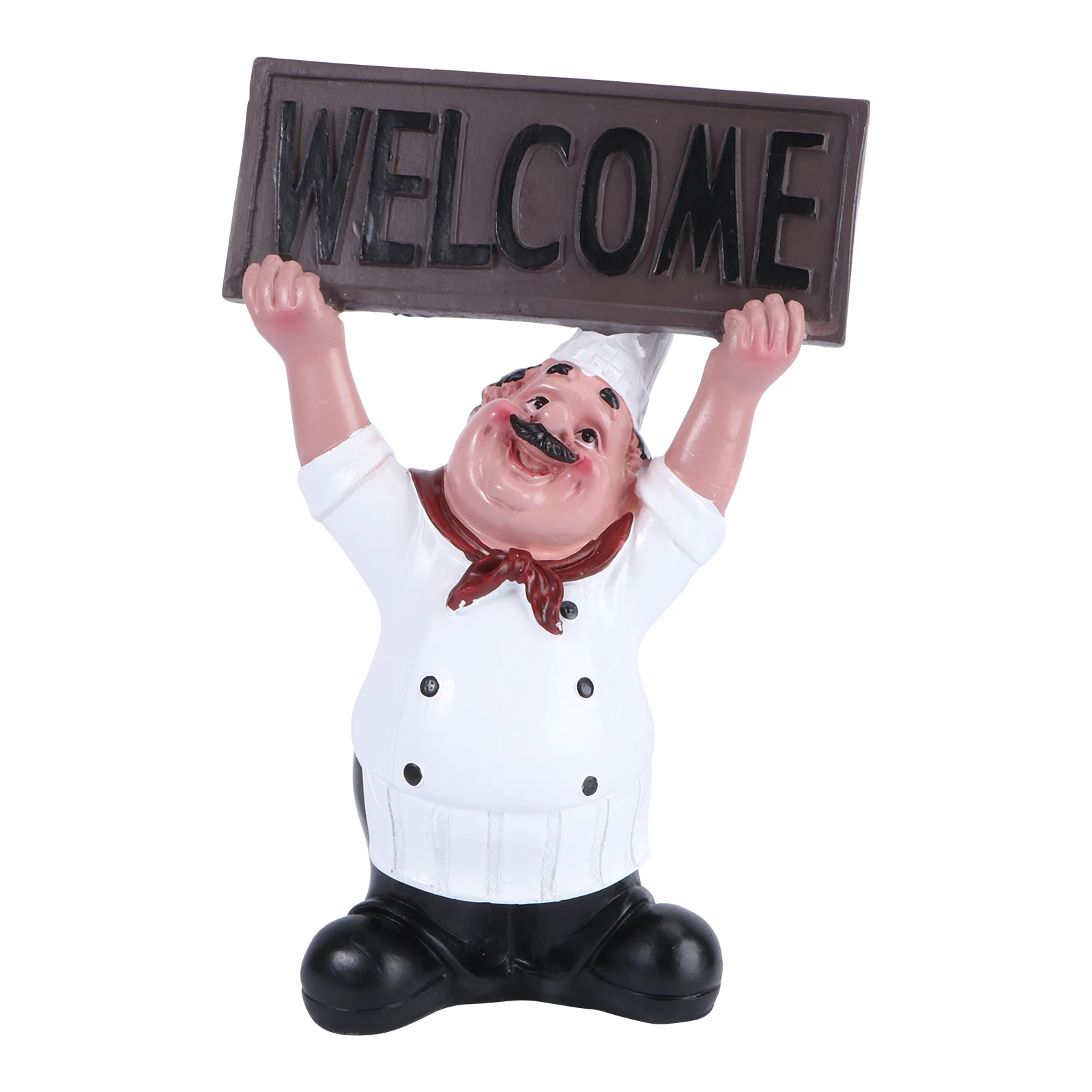 1pc Resin Welcome Ornament Chef Decorative Sign For Garden Café Restaurant Bar Shop Home Office Courtyard Craft Indoor Outdoor
1pc Resin Welcome Ornament Chef Decorative Sign For Garden Café Restaurant Bar Shop Home Office Courtyard Craft Indoor Outdoor