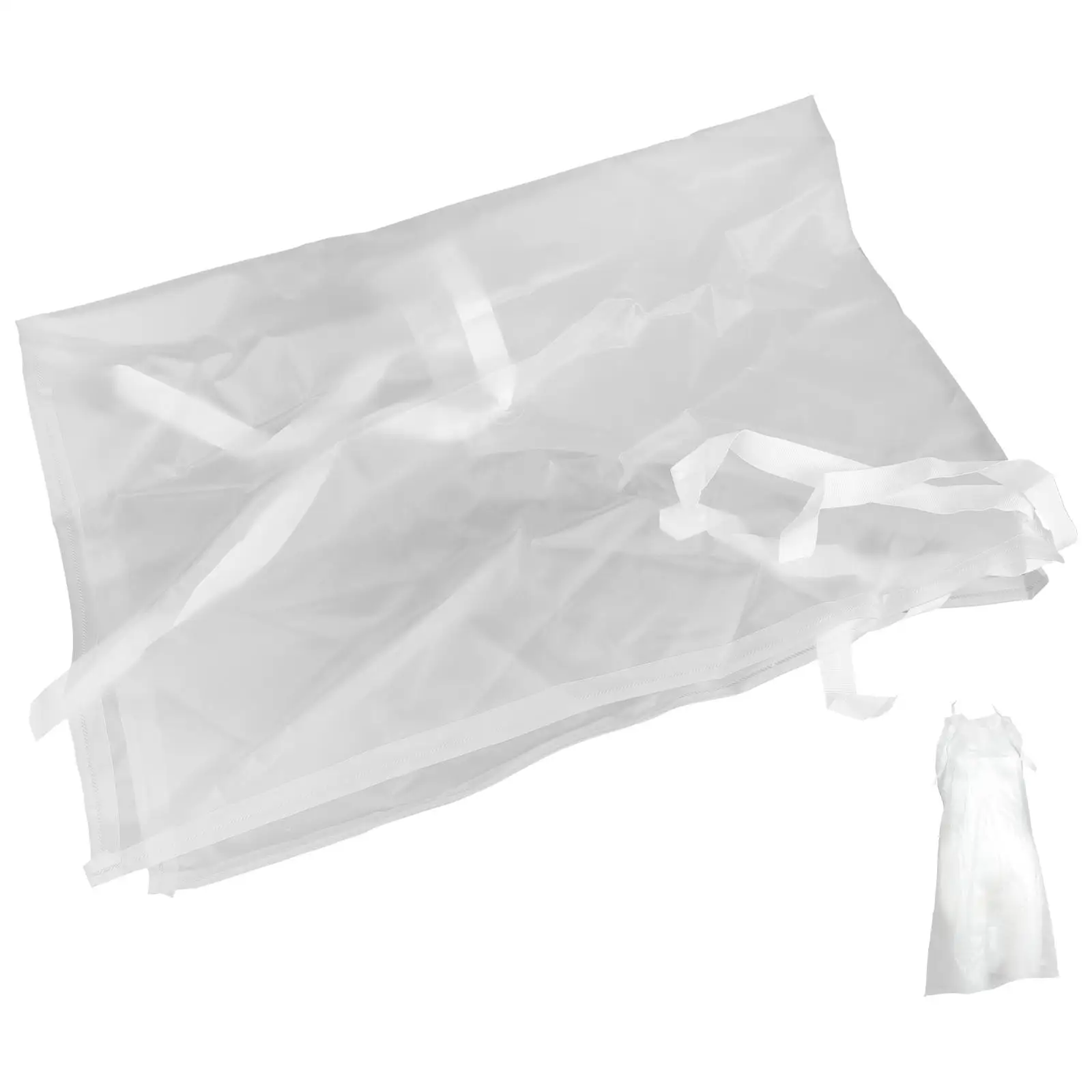 Waterproof Apron Transparent PVC Bib for Dishwashing Kitchen Adult Unisex Long Use 25 Short Clothes Cooking
Waterproof Apron Transparent PVC Bib for Dishwashing Kitchen Adult Unisex Long Use 25 Short Clothes Cooking