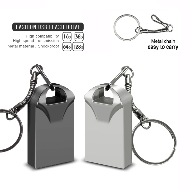 Mini USB 2.0 Flash Drive 4GB 8GB 16GB 32GB 64GB 128GB Metal Pen Drives 256GB Memory Stick Real Capacity U Disk Gift Key Ring
Mini USB 2.0 Flash Drive 4GB 8GB 16GB 32GB 64GB 128GB Metal Pen Drives 256GB Memory Stick Real Capacity U Disk Gift Key Ring