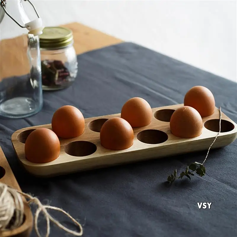 4X 12 Holes Japanese Style Wooden Double Row Egg Storage Box Home Organizer Rack Eggs Holder Kitchen Decor Accessories
4X 12 Holes Japanese Style Wooden Double Row Egg Storage Box Home Organizer Rack Eggs Holder Kitchen Decor Accessories