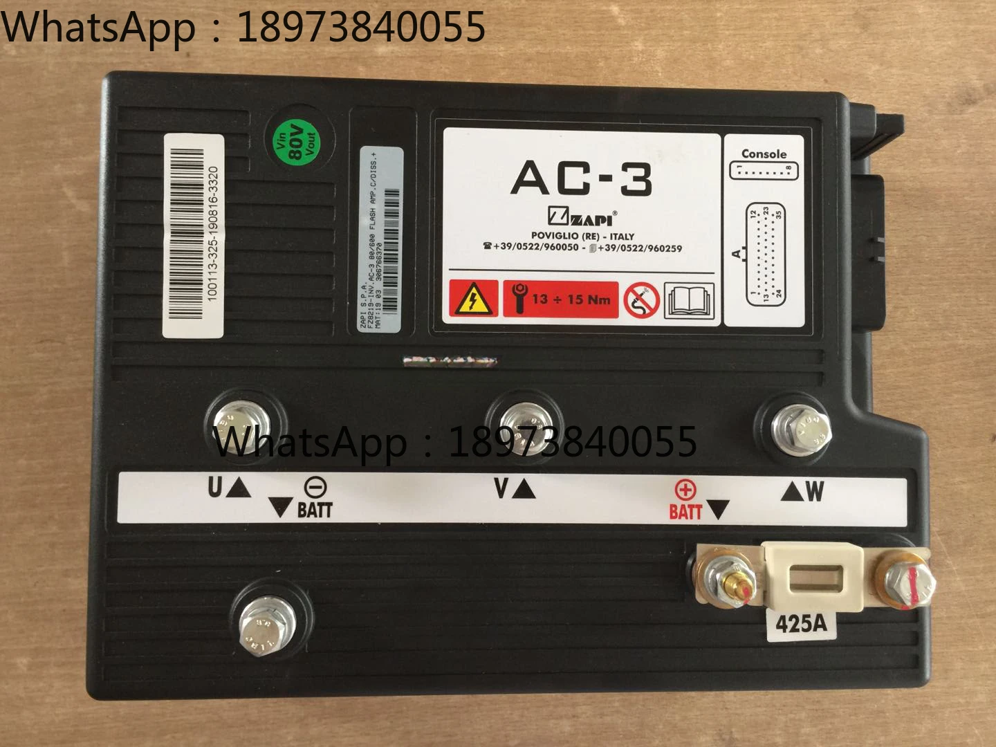 FZ8219 Контроллер бренда ZAPI SA Helitai Lifulong Gonghangcha AC3 80 В/600 А
FZ8219 Контроллер бренда ZAPI SA Helitai Lifulong Gonghangcha AC3 80 В/600 А