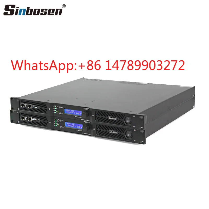 4 Channel 6500W Class D Bass Amplifier High Power Stage Live Sound Equipment
4 Channel 6500W Class D Bass Amplifier High Power Stage Live Sound Equipment