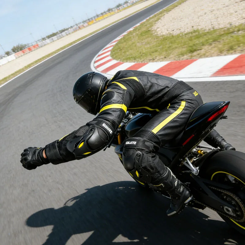 High Impact Motorcycle Sports Knee Elbow Pads Support Strap PP Shell Protectors for Motocross Dirt Bike Mountain Biking Skating
High Impact Motorcycle Sports Knee Elbow Pads Support Strap PP Shell Protectors for Motocross Dirt Bike Mountain Biking Skating